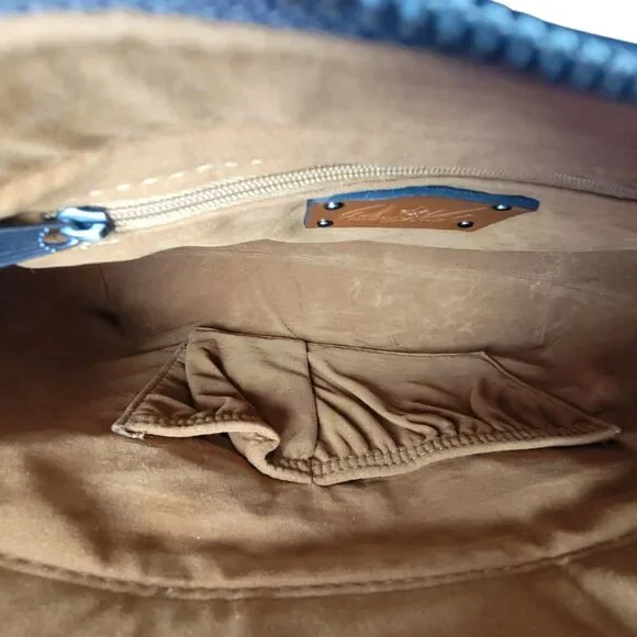 NWT Patricia Nash Harbor Nights Purse Leather Satchel Handbag Shoulder Bag - Picture 10 of 11